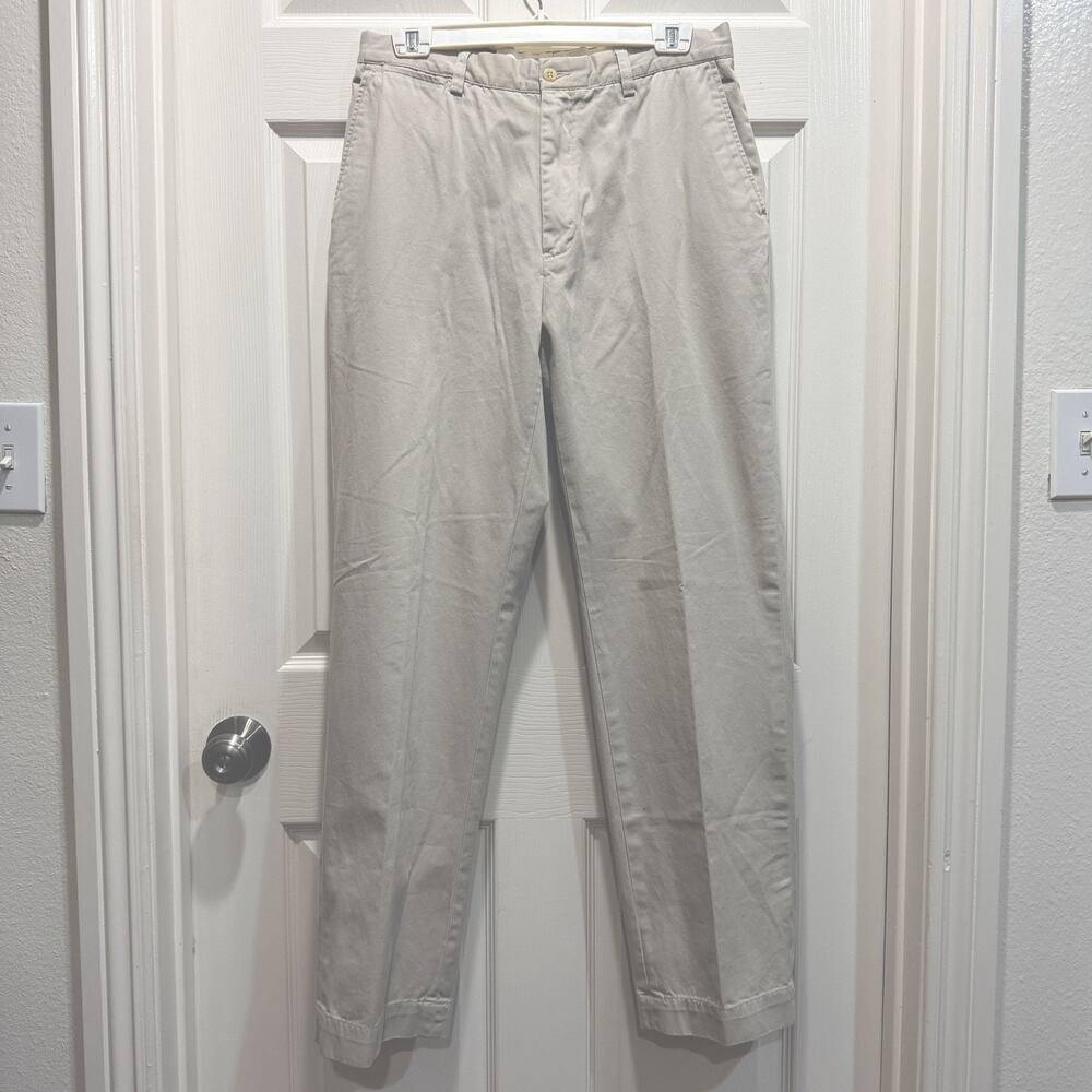 Polo Ralph Lauren Prospect Chino Pants men’s 33x32 Beige 100% Cotton Classic
